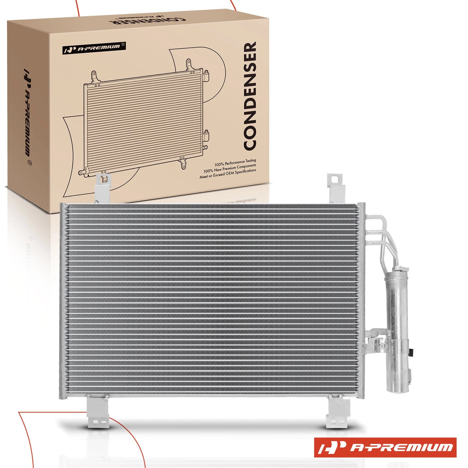 A/C Condenser with Bracket and Receiver Drier for Mazda CX-3 (2016-2021)
