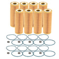 Set of 8 Engine Oil Filters for Ford Edge Fusion Lincoln Nautilus (2013–2023)