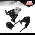 Engine Mount & Transmission Mount Set for Toyota Echo, Scion XA/XB (2000â2006)