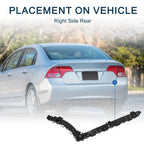 Right Rear Bumper Retainer Bracket No. 71593T1WA01 for Honda CR-V (2015–2016)