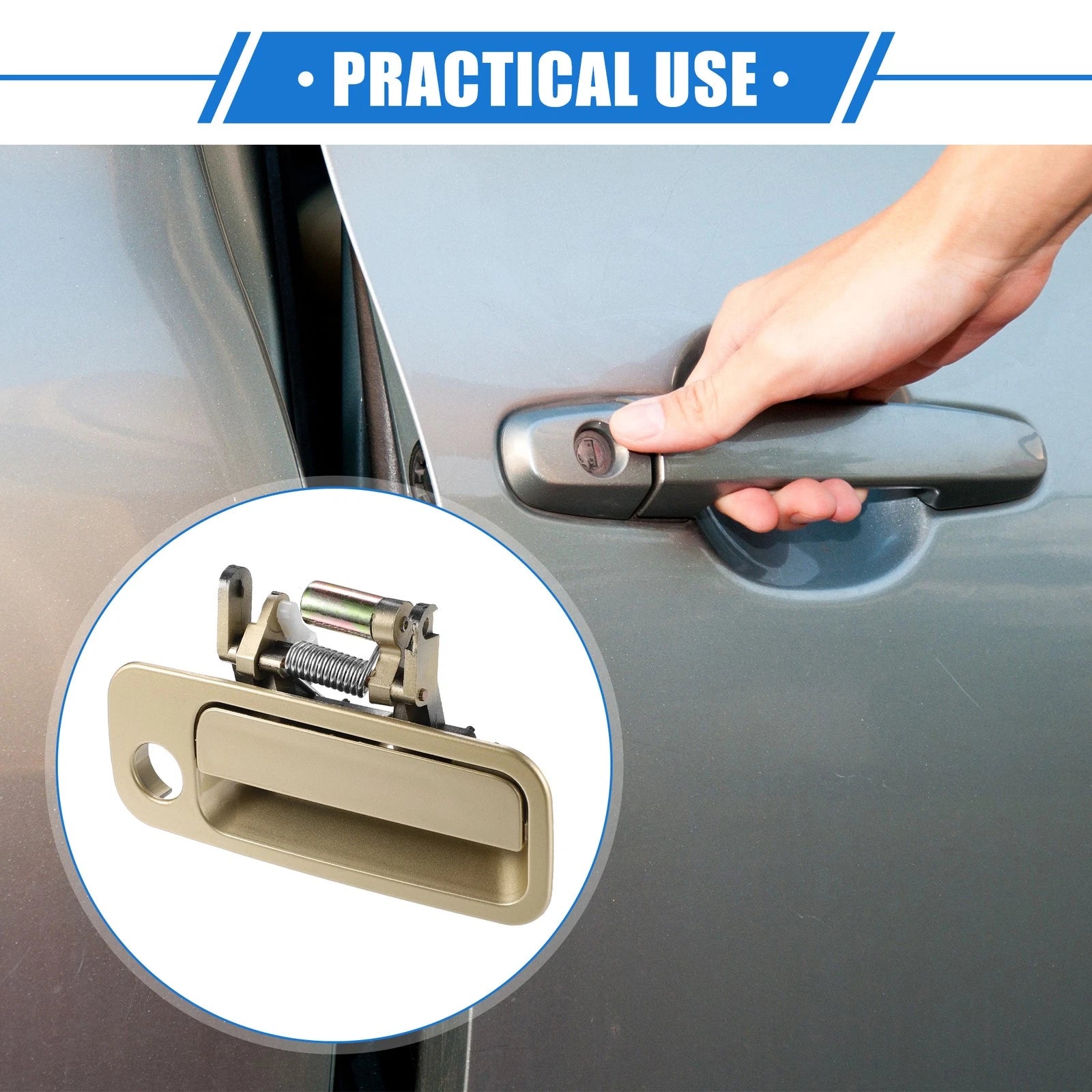 Exterior Door Handle for Toyota Camry (1997–2001) Gold Tone