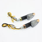 12V LED Turn Signal Lights for PIT Dirt Motorcycle Bike MX