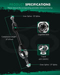 Front Right CV Axle Assembly for Ford Escape L4 2.5L (2013–2016)