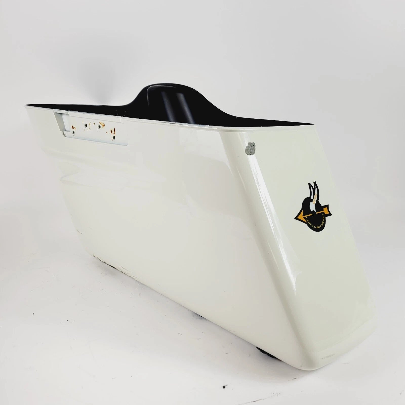 Left Saddlebag for Harley-Davidson Highway King (2023) - Birch White