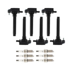 6PCS Ignition Coil & Spark Plug Set for Dodge Charger Challenger (2011–2023)