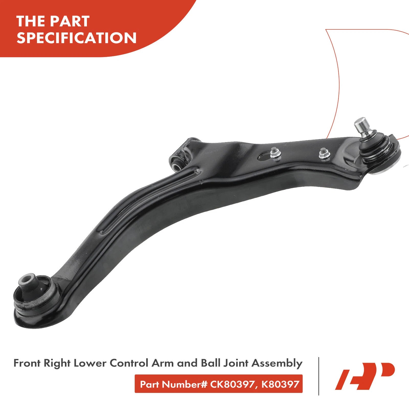 Set of 6 Front Control Arm Ball Joints for Ford Escape
