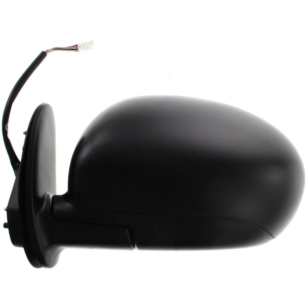 Left Side Mirror for Nissan Cube (2009–2014) Textured Black OE Replacement