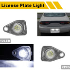 2X License Plate Light for Ford Expedition Freestar Taurus Navigator (YYYY–YYYY)