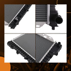 Aluminum Radiator for Ford Escape 2.3L (2005–2008) Cross Flow AT Plastic