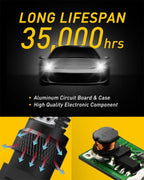 2X LED Daytime Running Light Bulbs for AUXITO 3157 3057 3457