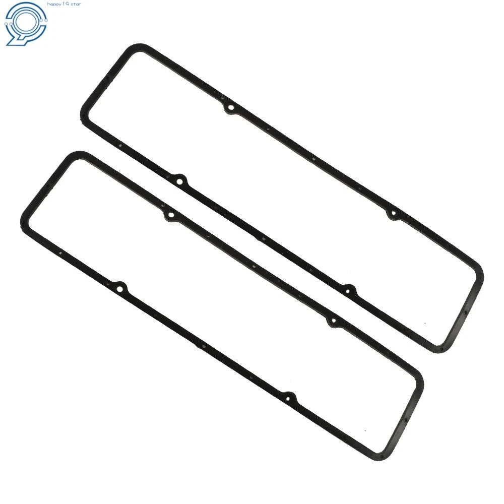 Set of 2 Intake Valve Cover Gaskets for Chevy SBC 283 305 327 350 400