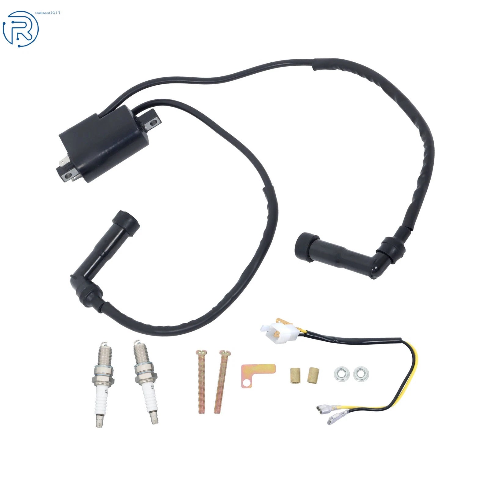 Ignition Coil & Spark Plug for Honda CM400E CM400C CB400 (1978-1982)