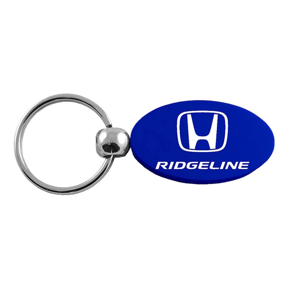 Blue Oval Keychain KC1340.RID.BLU - Officially Licensed for Honda Ridgeline