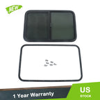 Horizontal Slider RV Window with Screen for Cargo Trailer (35" x 22")