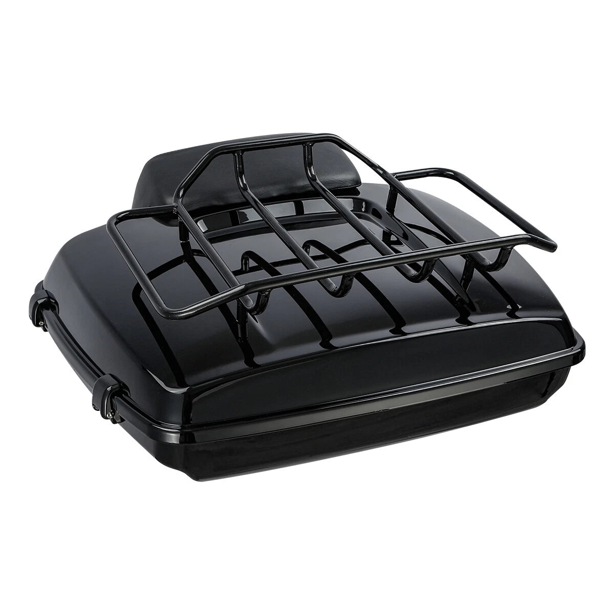 Black Razor Trunk Backrest Pad for Harley Low Rider ST (2018–2025)
