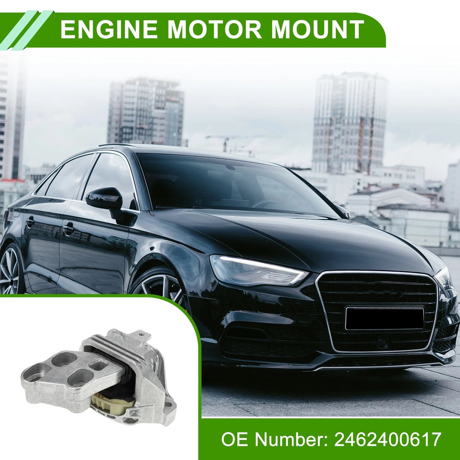 Engine Motor Mount for Mercedes Benz GLA200 X156 (2015–2019) 1.6T DCT