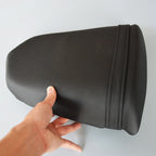 Rear Pillion Passenger Seat for Suzuki GSX-R 600 750 (2004–2005) - Black Leather