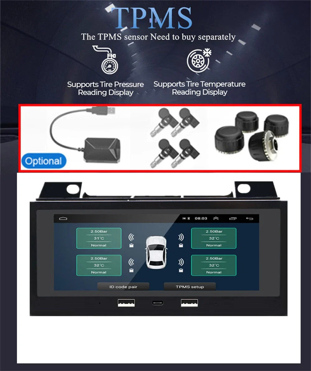 6.86" Car Stereo Radio Head Unit for GMC Sonoma, Oldsmobile Bravada (1994-1997)