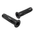 7/8" Rubber Gel Hand Grips for Yamaha MX ATV Pit Dirt Bike Black