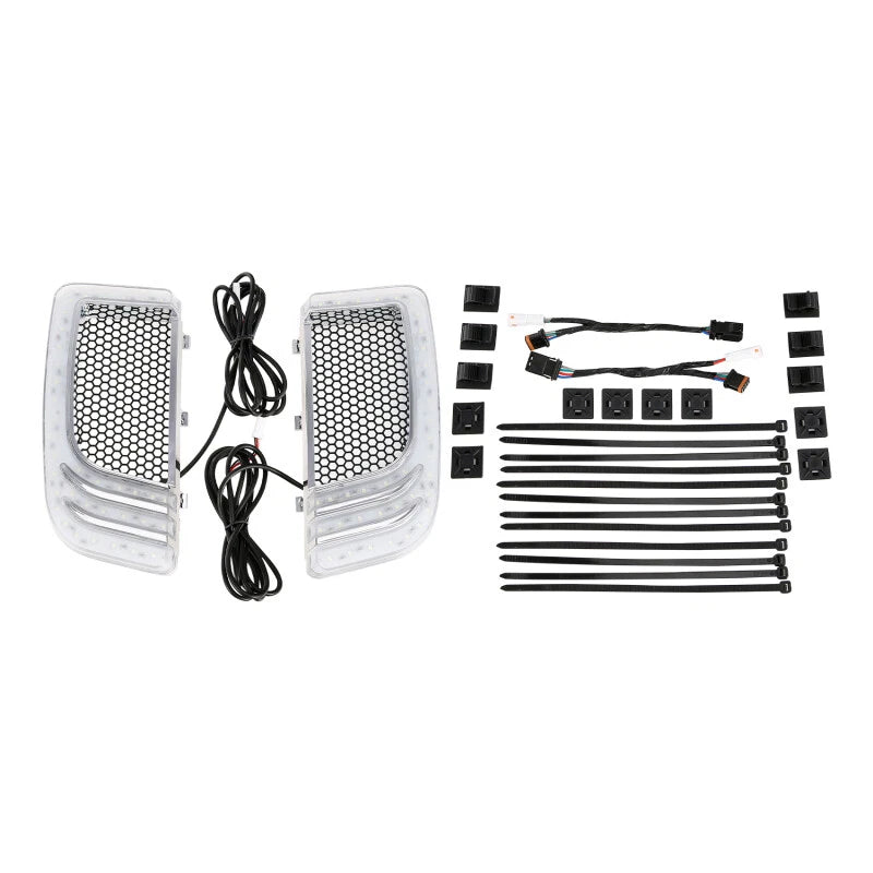 Fairing Lower Grilles LED Turn Signals for Harley Street Road Glide (2014–2023)