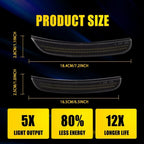 4X LED Side Marker Lights for Dodge Charger (2015–2023)