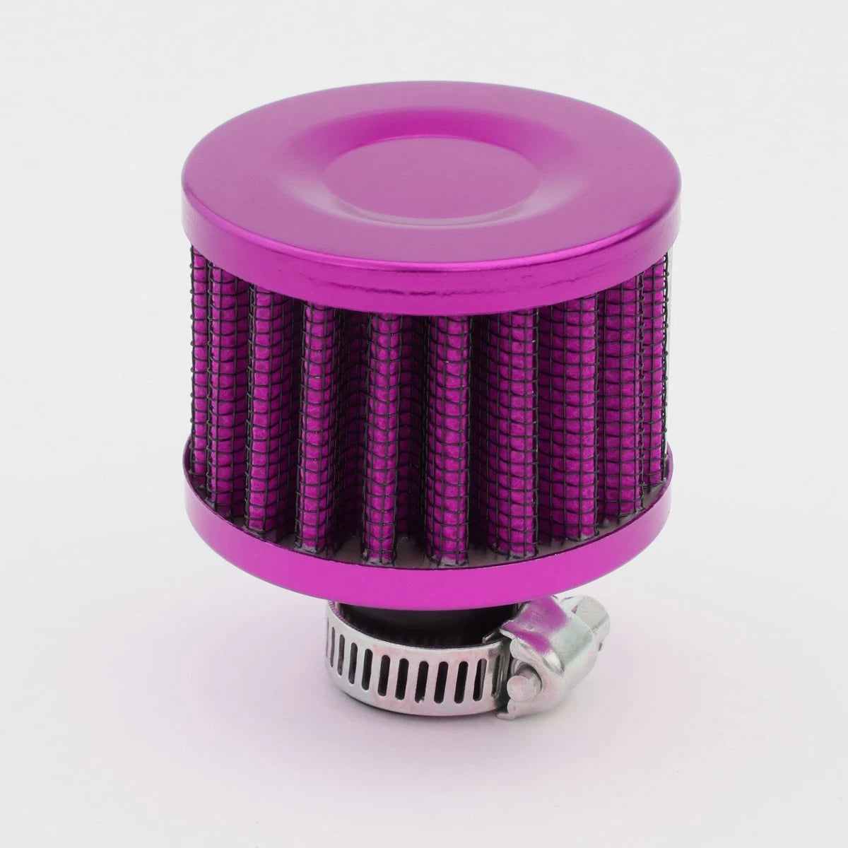 Aluminum Engine Oil Catch Tank 140ml + Filter for Universal Fit (1/2" & 5/8")