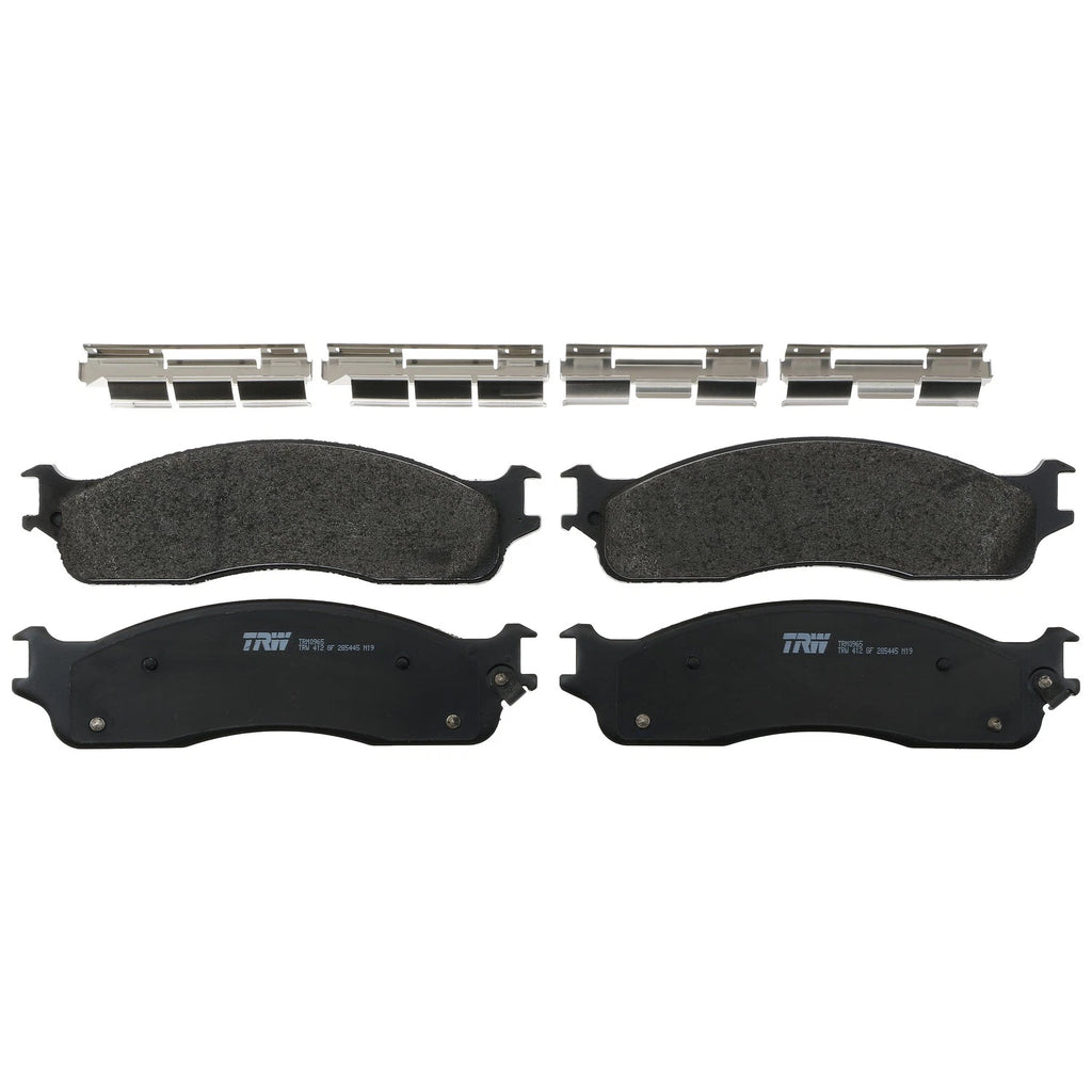Set of 4 Disc Brake Pads for Dodge Ram 2500 (2003–2008)