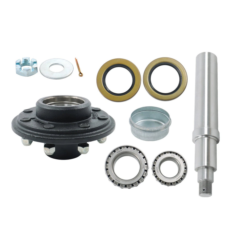 Axle Wheel Hub Kit for 7000lbs Axle 8 on 6.5" (Year Range)