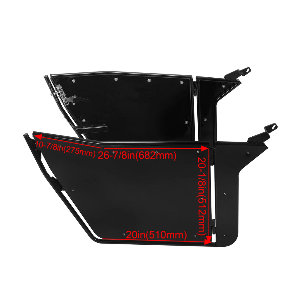 Cab Doors Set of 2 for Polaris RZR 170 (2009–2022) Powder Coated Aluminum