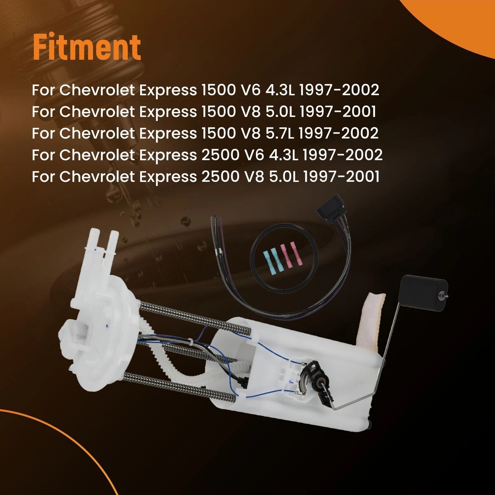 Electric Fuel Pump Module for Chevy Express GMC Savana (1997–2002)