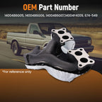 Exhaust Manifold With Gasket For Nissan D21 Pickup 1990–1997