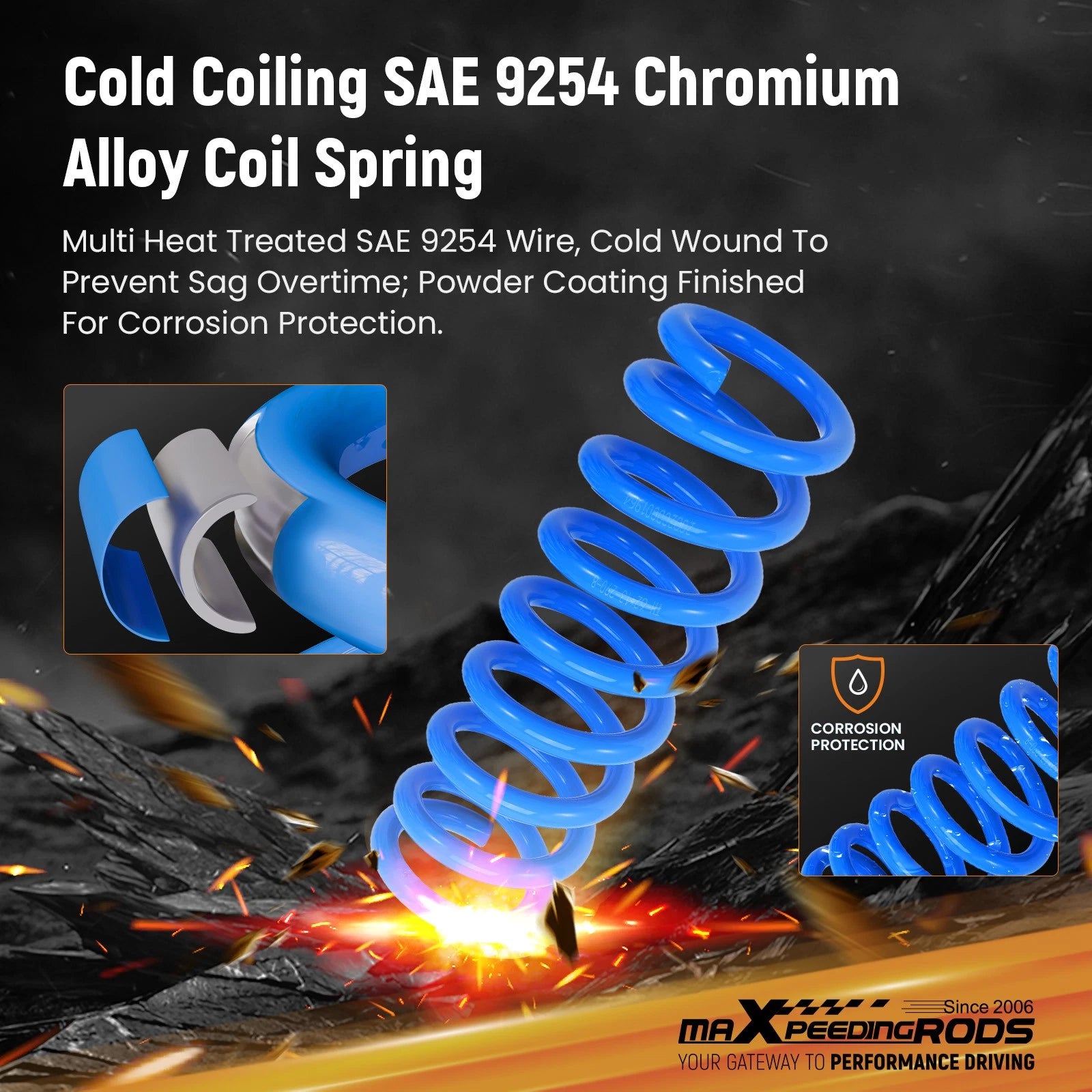 Lowering Springs for Hyundai Sonata & Kia Optima (2015-2020)