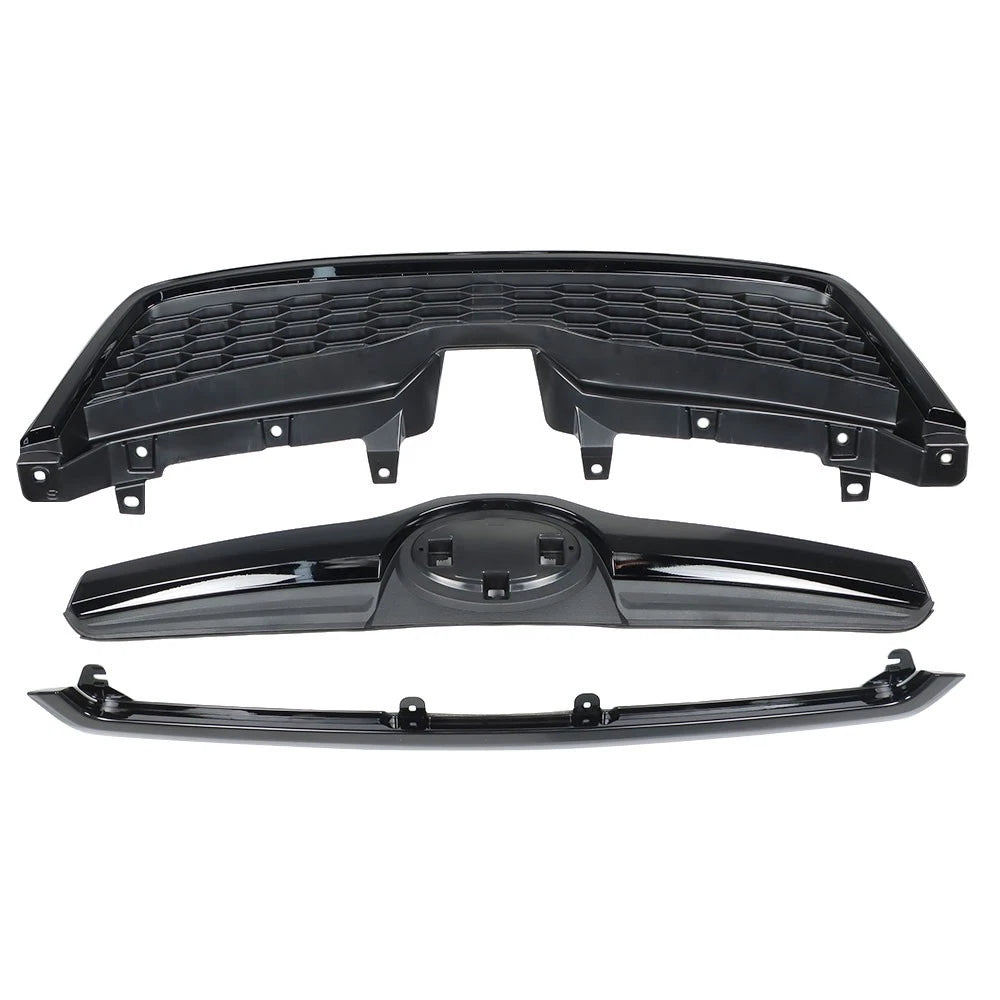 Gloss Black Honeycomb Upper Grille for Subaru Forester (2014â2018)