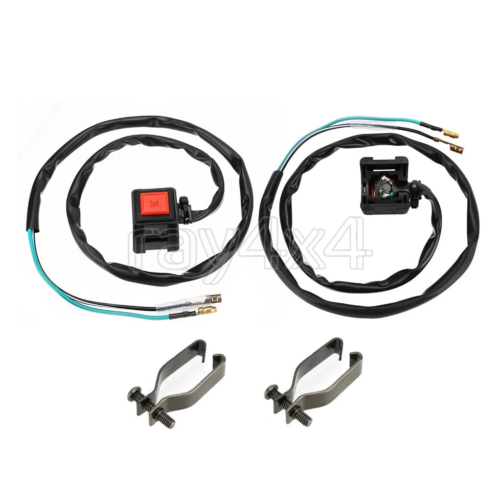 2 Kill Stop Switch for Yamaha YZ60 YZ80 YZ85 YZ100 YZ125 YZ250 YZ400 YZ426 YZ465 YZ490 (1977–2004)
