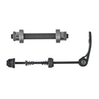 Quick Release Axle Set for MTB Bike (Front & Rear) - Steel Black