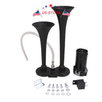 Dual Trumpet Air Horn System for Car/Truck (12V)