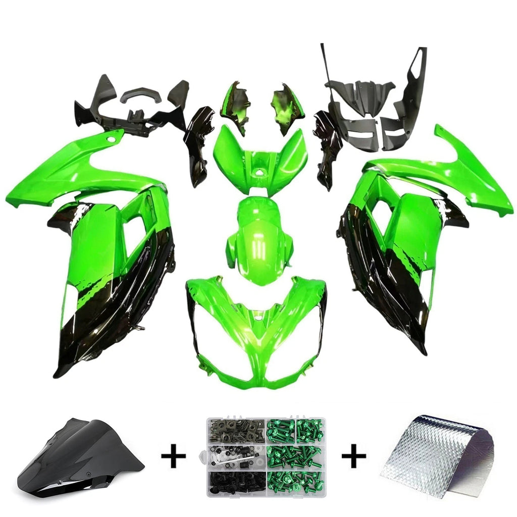 Injection Fairing Bodywork for Kawasaki ER6F/Ninja650 (2012–2016) Green