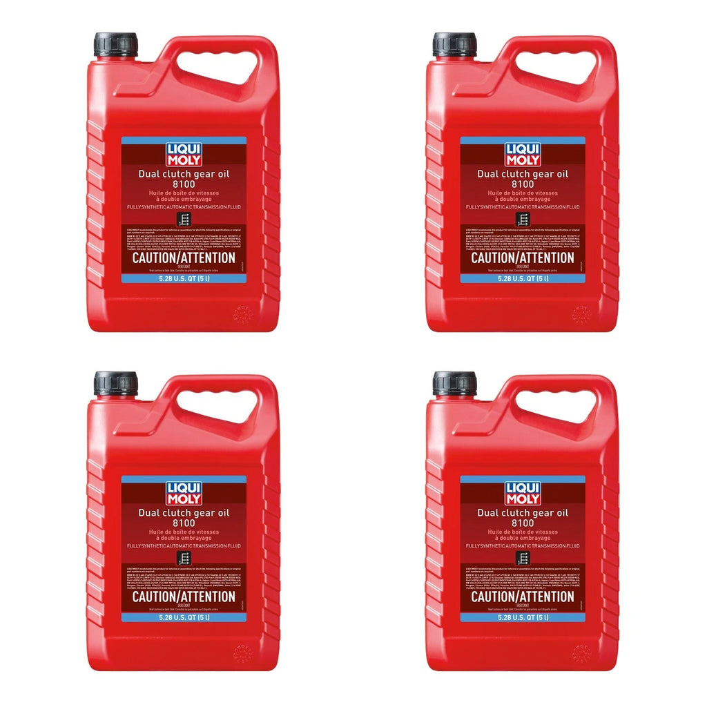 Set of 4 Liqui Moly 8100 Dual Clutch Gear Oil 20L Automatic Transmission Fluid
