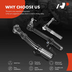 3X Front Outer Tie Rod End for Ford F-250 F-350 F-450 F-550 Super Duty (1999–2023)