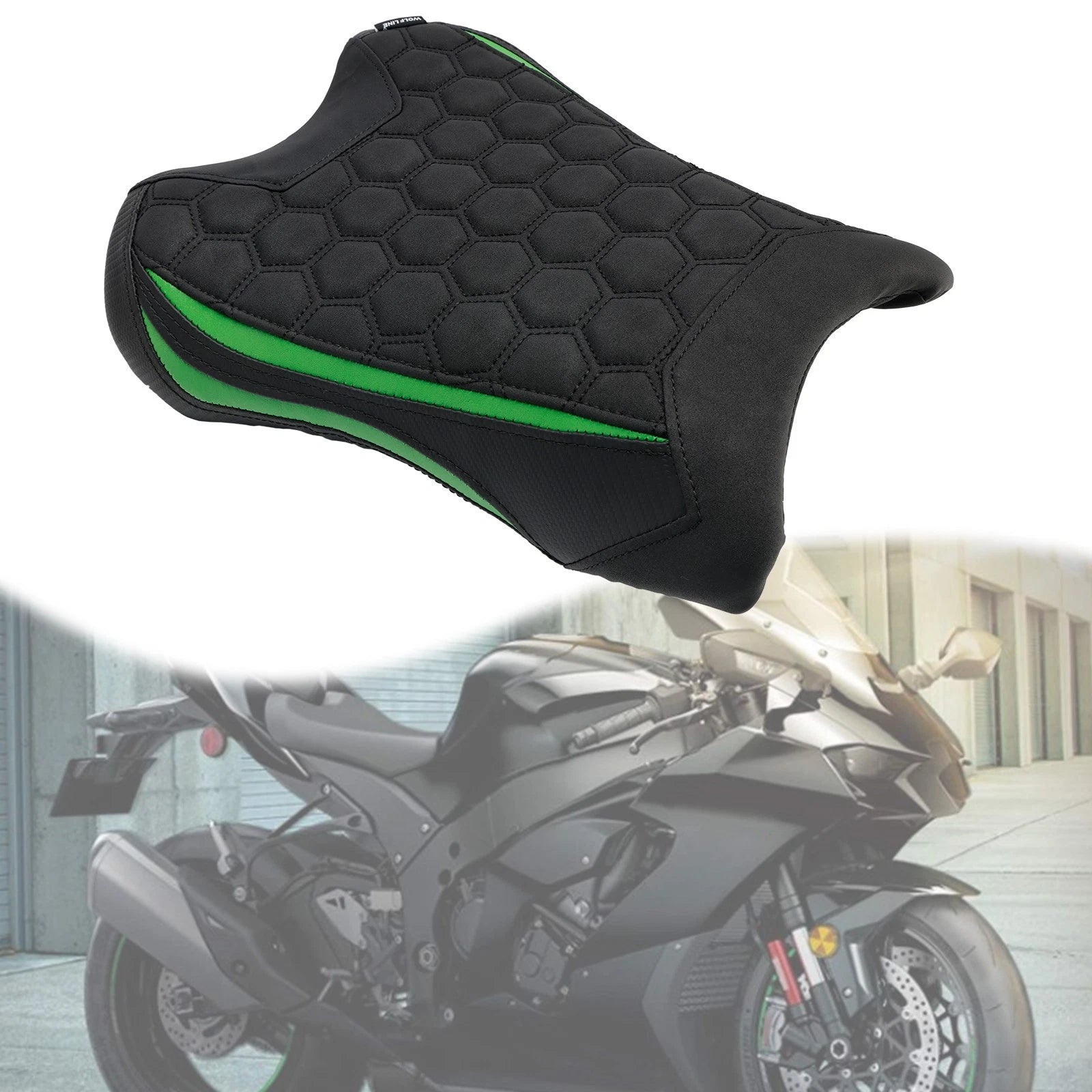 Front Driver Seat Cushion for Kawasaki ZX-10R/RR (2021–2023)