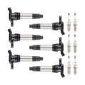 Pack of 6 Ignition Coils + Spark Plugs for Land Rover Volvo S80 XC60 XC70 (2000–2023) UF594