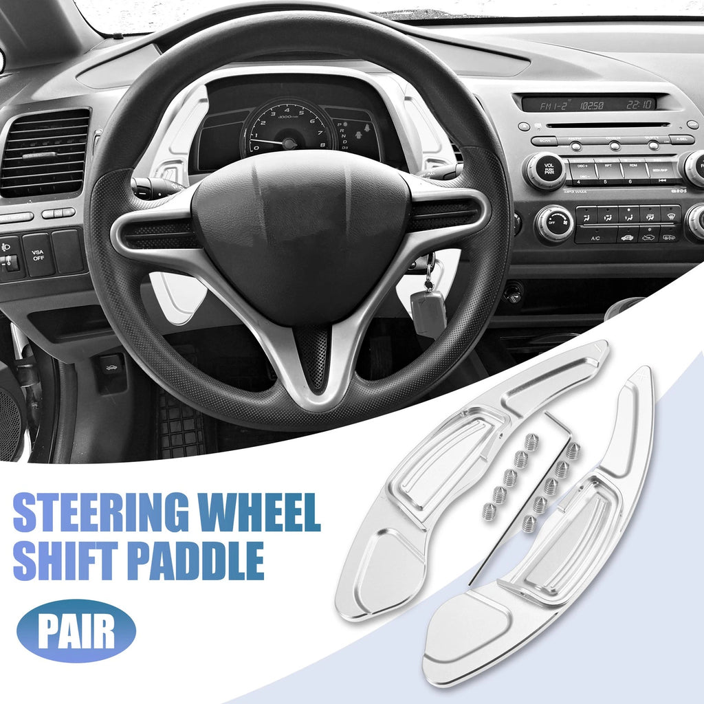 Steering Wheel Paddle Shifter Extend Cover for Honda Civic (2009–2011) 731618791379