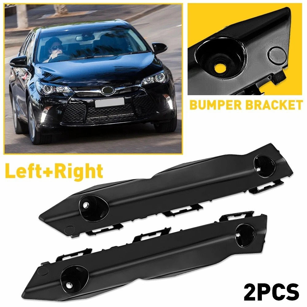 Set of 2 Bumper Brackets for Toyota Camry (2015–2017) Front Left & Right