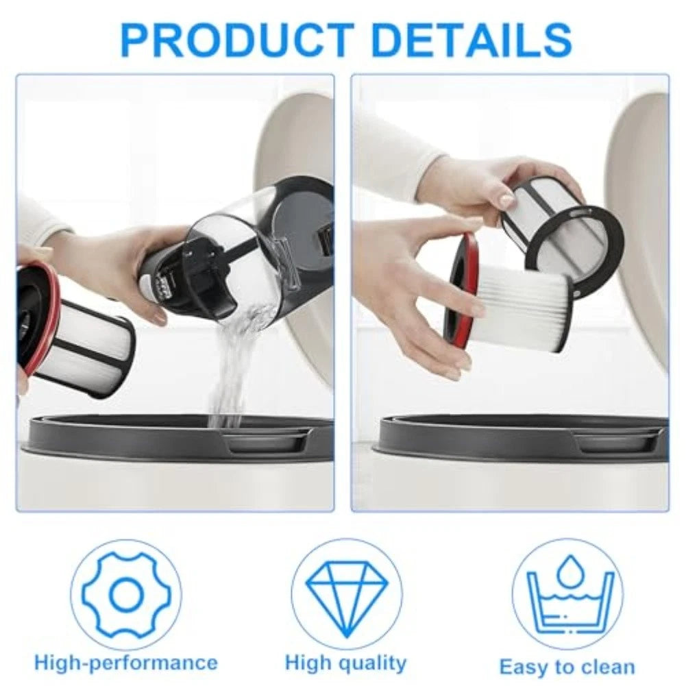 2 Replacement Filters for Unlimited 6 Series Vacuum Cleaner