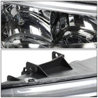 Chrome Housing Amber Corner Upper Headlight for Chevy Silverado (2003–2006)