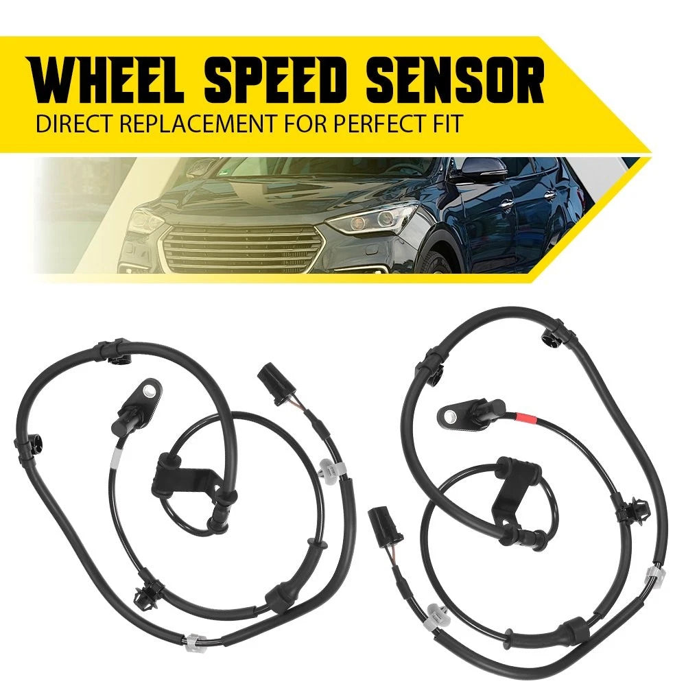 ABS Speed Sensors for Hyundai Santa Fe Sport (2013–2018) & Kia Sorento (2014) Front LR H