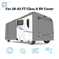 RV Cover for Class A Motorhome 30-43 FT (Waterproof)