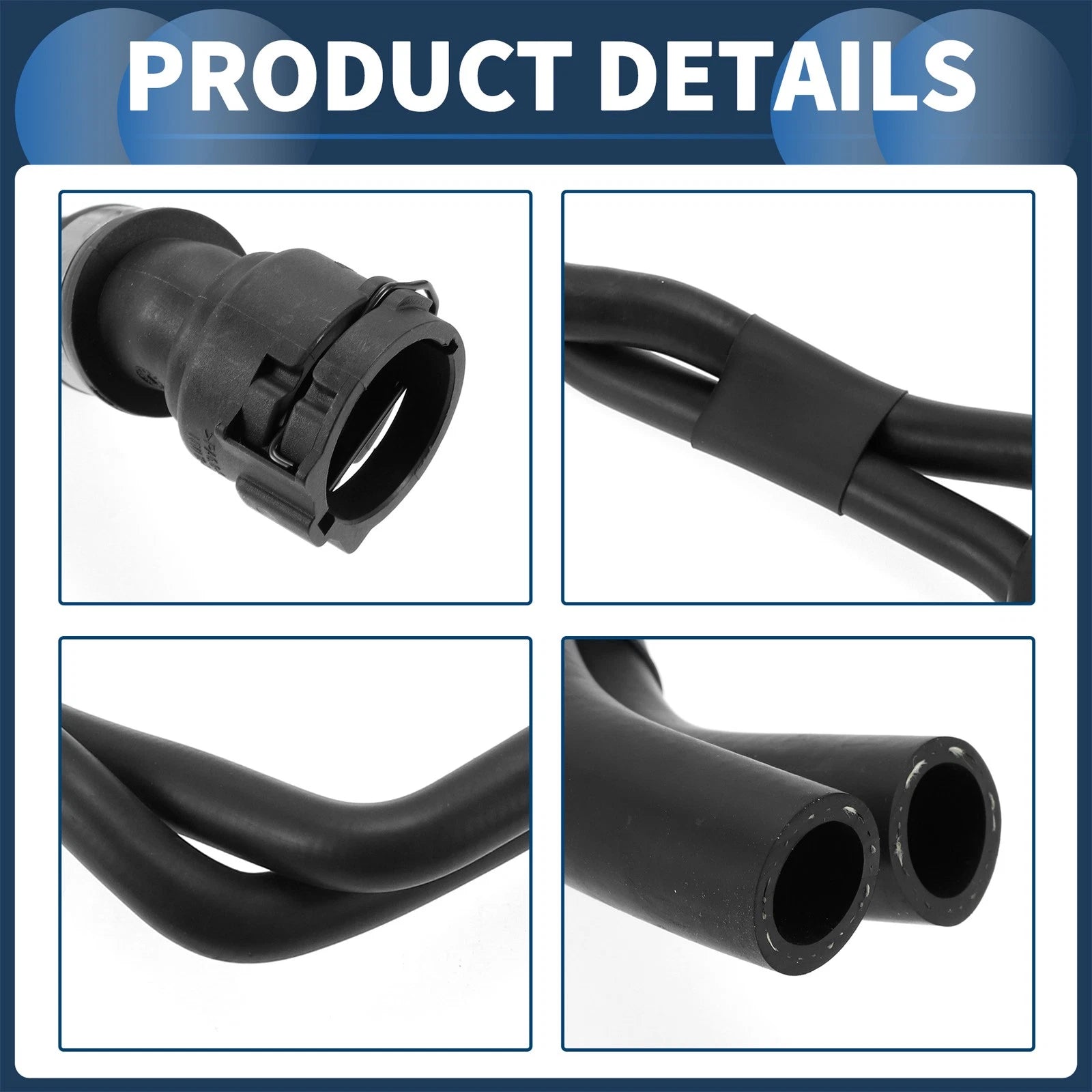 Radiator Hose for BMW F30 F30N F31 316i 320i (2012–2015) No. 64219223587 Rubber