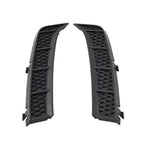 1 Pair Front Bumper To Body Filler Panel for Subaru Forester (2017–2018) Black