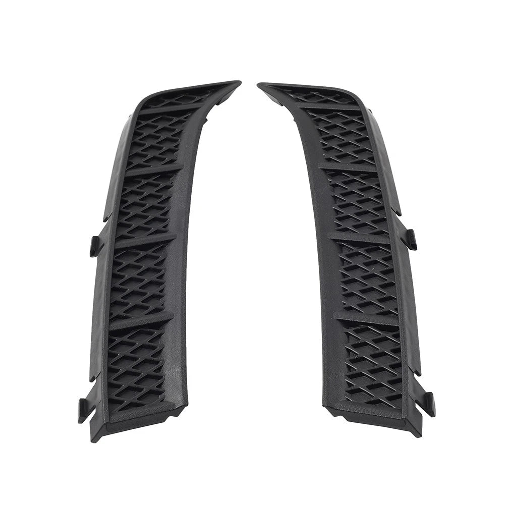 1 Pair Front Bumper To Body Filler Panel for Subaru Forester (2017–2018) Black
